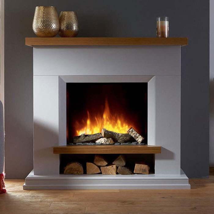 OER Hudson 45 Electric Fireplace Suite | Stoves Are Us