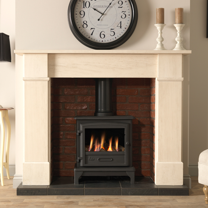 Valor Ridlington Log Effect Gas Stove | Stoves Are Us