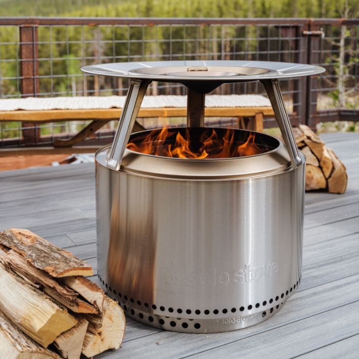 未使用　SOLO STOVE FIRE PITS HEAT DEFLECTOR SOLO STOVE FIRE PITS HEAT DEFLECTOR / ソロストーブ ファイヤー