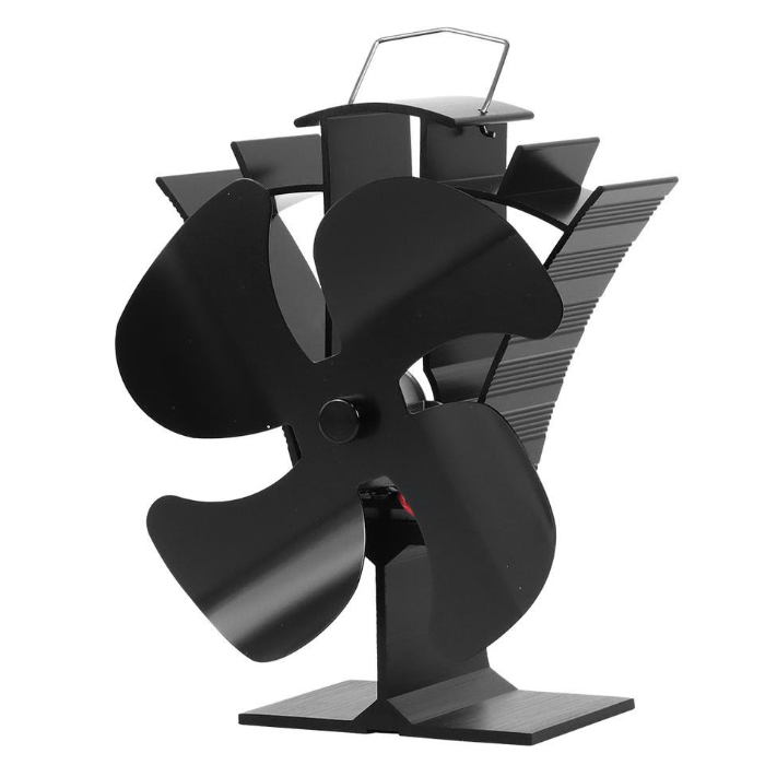 Heat Powered 4 Blade Wood Stove Fan | Stoves Are Us