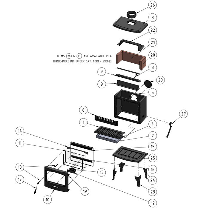 Spare Parts - Tiger Stove | Stoves Are Us