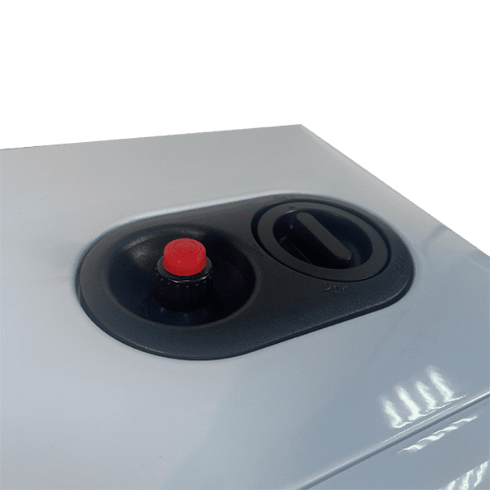 Lifestyle Mini Heatforce Portable Indoor Gas Heater, White | Stoves Are Us