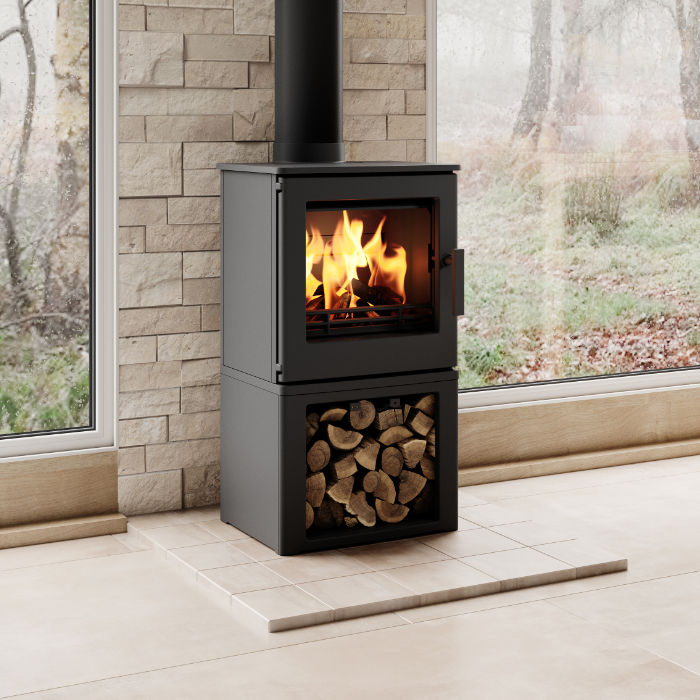 Buy Woodpecker WP4 Eco Design Wood Burning Stove Stoves Are Us
