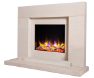 Limestone Electric Fire Suites