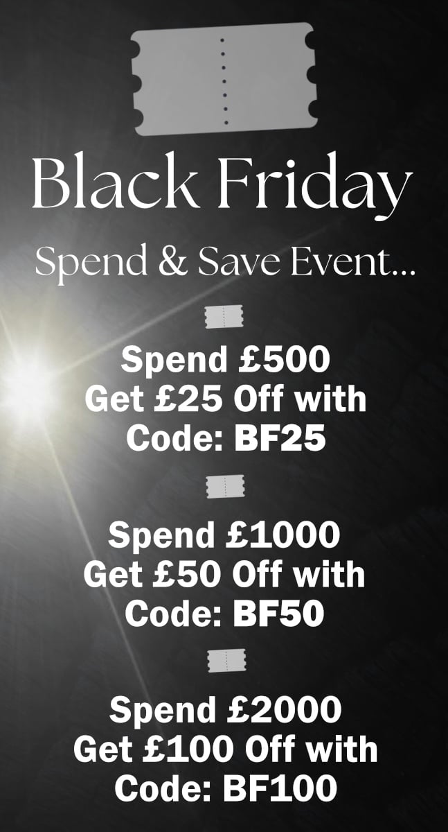 Black Friday Spend and Save Event - Now Live