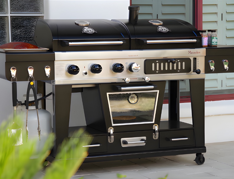 Pit Boss Memphis Ultimate Gas, Charcoal & Electric Combo Grill by StovesAreUs