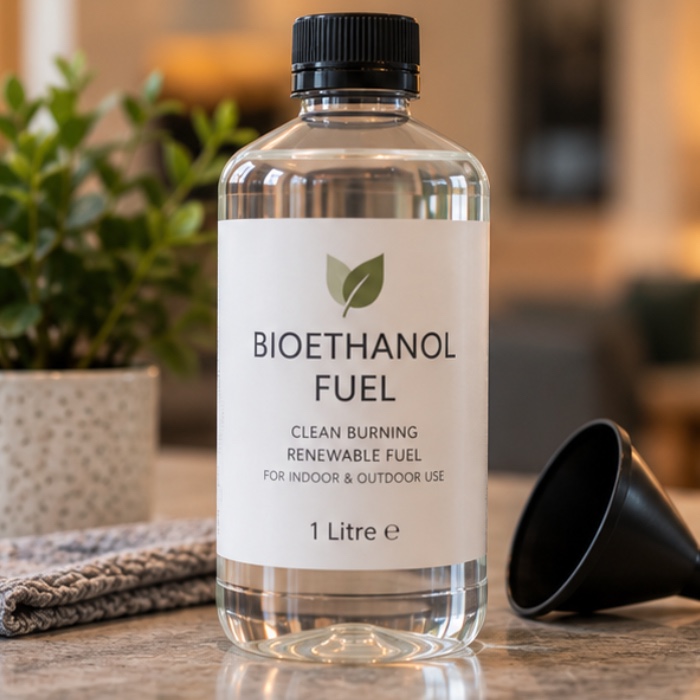 Preparing bioethanol fuel for a cool unlit fire Preparing bioethanol fuel for a cool unlit fire
