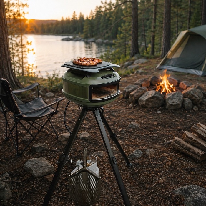 Gozney Tread Pizza Oven Olive Green Gozney Tread Pizza Oven Olive Green
