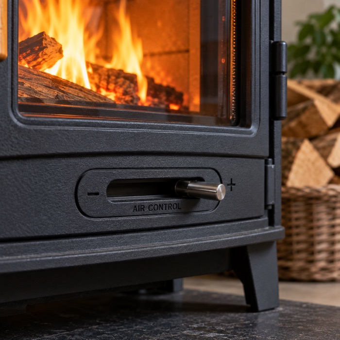 Wood Burning Stove Air Control Wood Burning Stove Air Control
