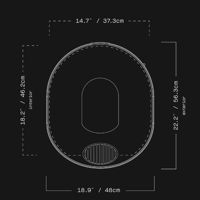 Gozney Arc dimensions