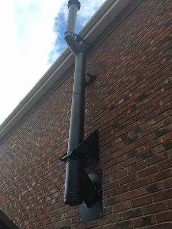 Twin Wall Flue Install by StovesAreUs