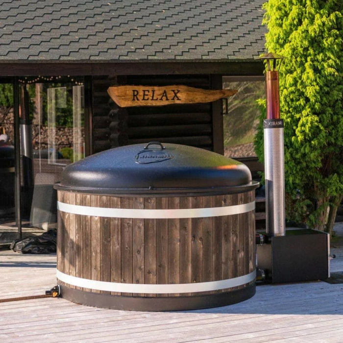 Kirami Original Breezy Wood Fire Hot Tub