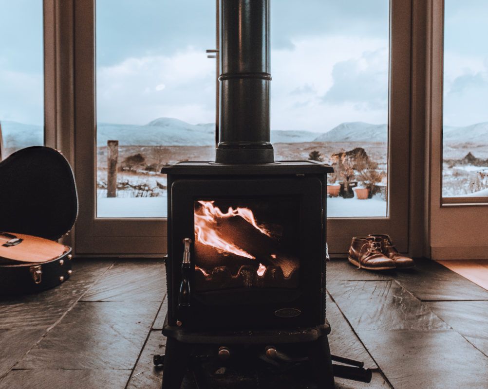 Stove in an Orangery