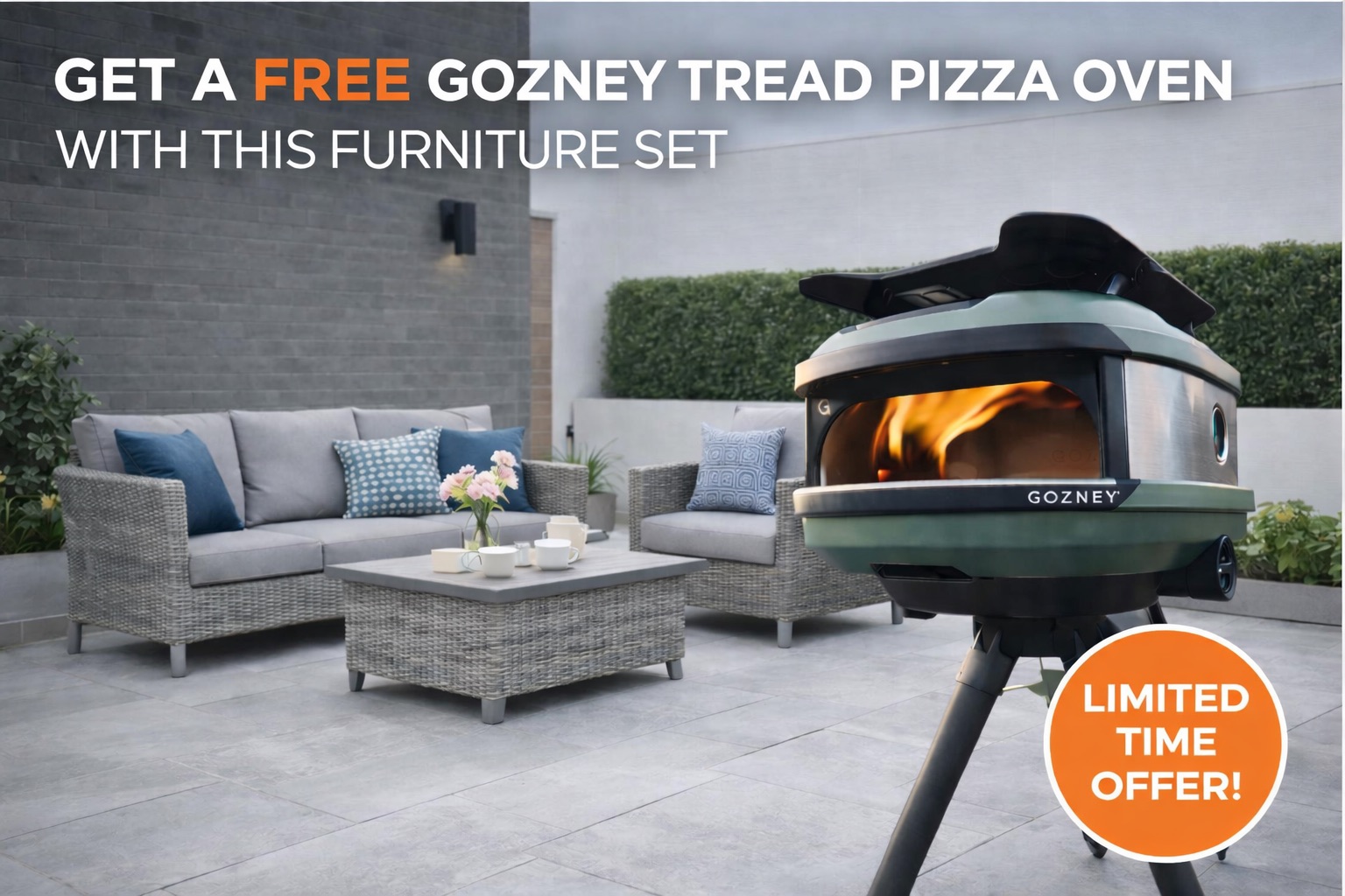 Free Gozney Tread Pizza Oven