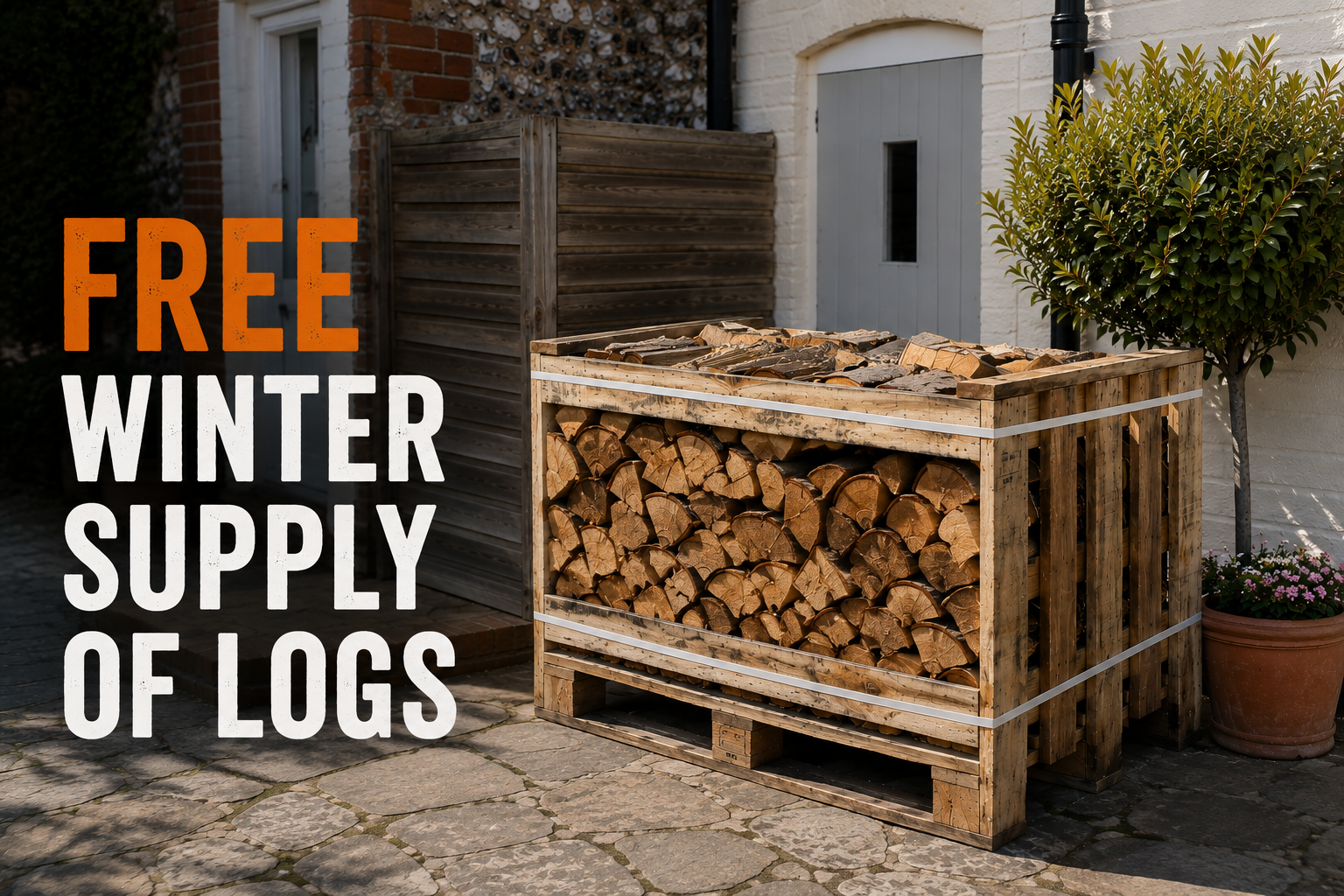 FREE | Winter Supply of Logs FREE | Winter Supply of Logs